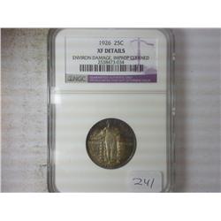 1926 STANDING LIBERTY QUARTER NGC XF DETAILS