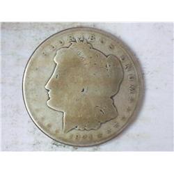 1921-S MORGAN SILVER DOLLAR
