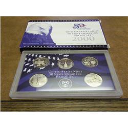 2000 US 50 STATE QUARTERS PROOF SET