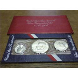 1976 US BICENTENNIAL SILVER UNC SET
