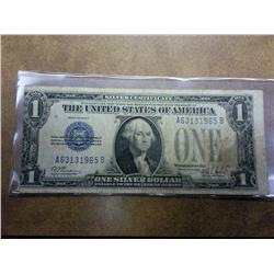 ERROR 1928-B $1 SILVER CERTIFICATE (FUNNY BACK)