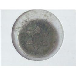 1851 THREE CENT PIECE (SILVER)