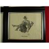 Image 2 : 8"x10" Framed John Wayne Movie Illustrations