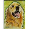 Image 1 : Duerrstein Original Dog Painting Golden Retriever