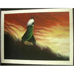 Mackenzie Thorpe The Rescuer Serigraph