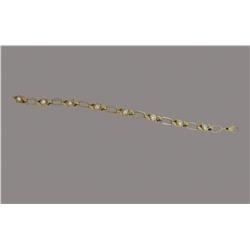 Fred Paris, 18k Gold & Diamond Bracelet