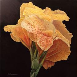 Mickey Frome, Gold Spotted, Oil Painting