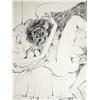 Image 1 : Knox Martin, Lovers, Pen and Drawing