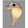 Image 3 : Mauboussin, Eagle Diamond and Rock Crystal Pin