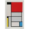 Image 1 : Piet Mondrian, Tableau No. 1, Serigraph Poster