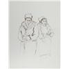 Image 1 : Ira Moskowitz, Couple - IV, Drawing