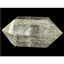 550ct Optical Rutile Quartz Cut Crystal (CLB-630)