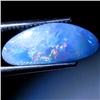 3.49ct Australian Black Opal Doublet Full Fire (GEM-30004)
