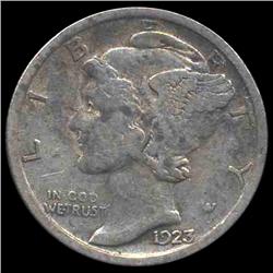1923 Mercury Dime Higher Grade (COI-8356)