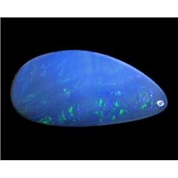 4.11ct Australian Black Opal Doublet Full Fire (GEM-22429A)