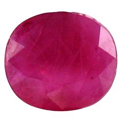 1.26ct Sublime Pinkish Red Vietnamese Ruby Oval (GEM-19557B)