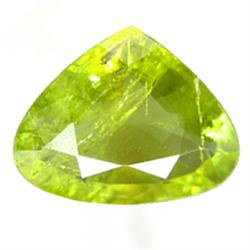 2.75ct Natural Nice Pakistan Pear Green Sphene (GEM-24846)