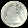 Image 1 : 1877 Seated Half Circulated (COI-5848)