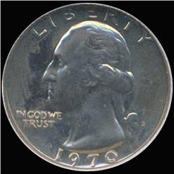 1970S Washington 25c Quarter Coin GEM Proof Cameo (COI-6862)