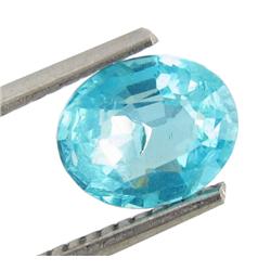 1.41ct Blue Green Natural Copper Bearing Apatite  (GEM-10380)