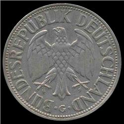 1959G Germany 1 Mark Hi Grade RARE (COI-8148)