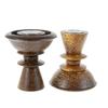 Image 2 : Sugar Palm Pair Candle Base (DEC-140)