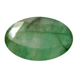 3.50ct Oval Green Emerald Afghan (GEM-26327)