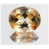 13.4ct Natural Imperial Topaz Oval Appr Est $13k (GEM-27607)