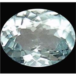 2.08ct  Aqua Blue Santa Maria Aquamarine Oval VVS (GEM-15348)