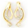 .20ct Genuine Natrl Diamond 9k Yel Gold Earrings (JEW-9254X)