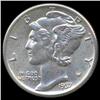 Image 1 : 1937 Mercury Dime Choice MS64 (COI-8372)