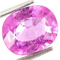4.2ct Fuscia Pink Cuprian Tourmaline Apprsd $30k (GEM-28791)