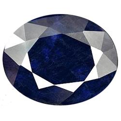 10.25ct Amazing Midnight Opaque Blue Sapphire Gem (GEM-18875)