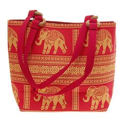 Thai Silk Hand Crafted Elephant Handbag (ACT-225)