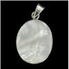 Image 2 : Sterling Mother of Pearl Oval Pendant (JEW-2023)