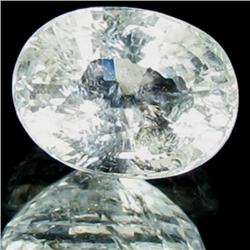 3.88ct Ice Blue Cuprian Tourmaline Appraised $28k (GEM-28711)