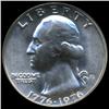 1976S Washington Silver Quarter Graded GEM (COI-6173)