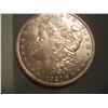 Image 1 : 1921 Brilliant Uncirculated Morgan Silver Dollar with Beautiful Toning!