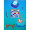 Image 1 : ORIGINAL PETER MAX "COSMIC JUMPER 2" SERIGRAPH
