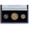 Image 4 : UK 1984 Gold Proof Collection 3 Coins Set, 1.89 Oz Gold