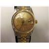 Image 4 : ORIGINAL ROLEX 18K GOLD TWO TONE MENS WATCH OYSTER PERPETUAL DATEJUST