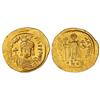 Image 1 : Sólido. MAURICIO TIBERIO (582-602). CONSTANTINOPLA. Anv.: O. M. ¶AVRC. TIb. P. P. AVG. Busto de fren