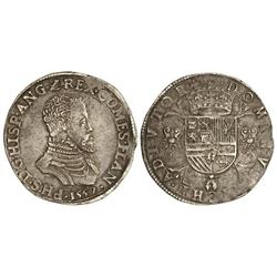 Ducatón. 1557. BRUJAS. Flandes. Vti-1187 var. ley. MBC+.