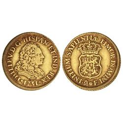 2 Escudos. 1731. MADRID. F. Preciosa pátina. Cal-330. MBC-/MBC.