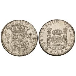 8 Reales. 1769. MÉXICO. M.F. Cal-909. MBC+.