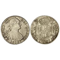8 Reales. 1808. MÉXICO. T.H. (Pequeñas rayitas). Cal-709. MBC+.