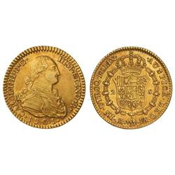 2 Escudos. 1801. MADRID. F.A./M.F. Cal-342. EBC-.
