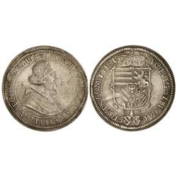 Thaler. 1620. ARCHIDUQUE LEOPOLDO. HALL. Anv.: ...AVSTRIAE. AR. Dav-3330; KM-264.1. MBC+.