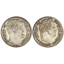 1 Specie Daler. 1848-(c)F.K./V.S. AR. Muerte de Christian VIII y Ascensión de Federico VII. (Leves g