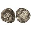 Image 1 : Tetradracma. 449-413 a.C. ATENAS. Anv.: Cabeza de Atenea a derecha. Rev.: Lechuza en pie de frente,
